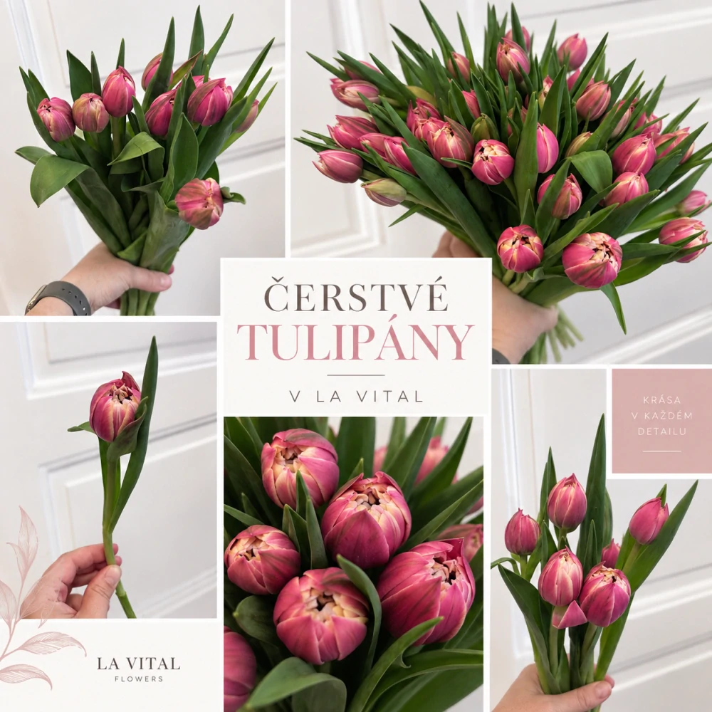 Čerstvé tulipány – exkluzivně Dnes!
