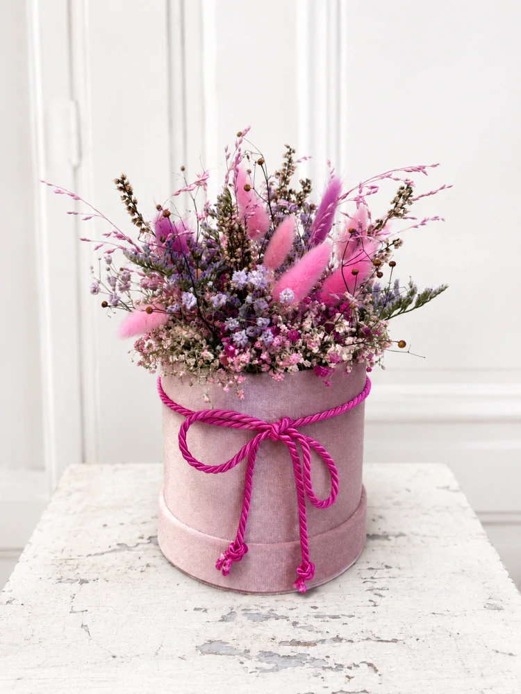 Sušený flowerbox „Pink Dream“