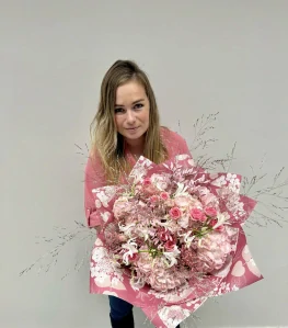 Kytice maxi - hortensie a minirůže