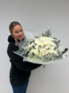 Kytice maxi - luxusní růže  35ks