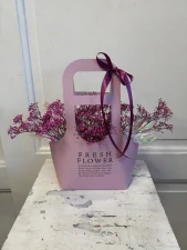 Květinová taštička - nevěstin závoj