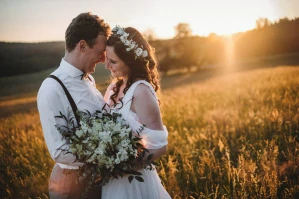 Věneček lehká květinová romance 