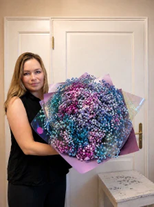 Pastelová gypsophila – Luxus