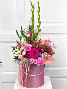Luxusní veliký flowerbox - Majestic Pink