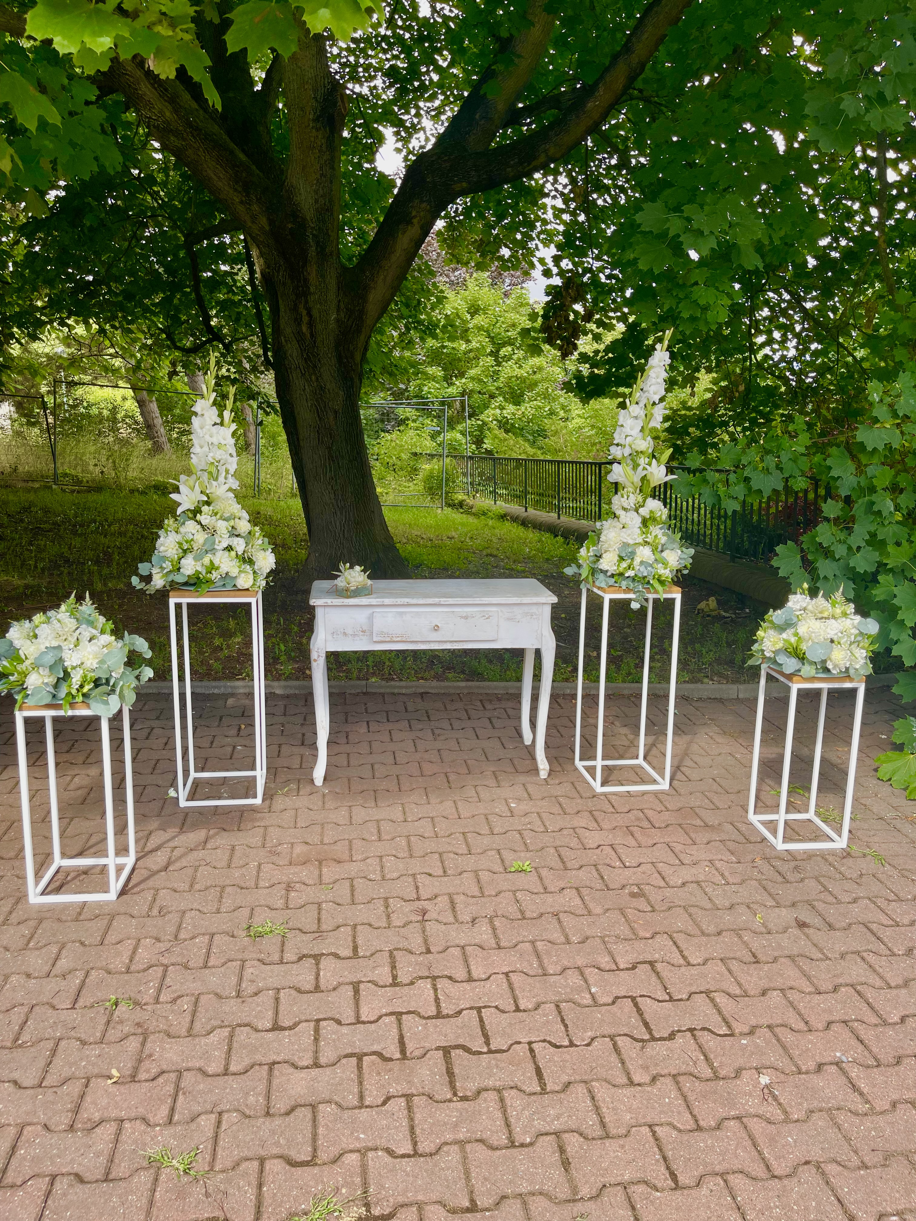 Svatební dekorace k obřadu