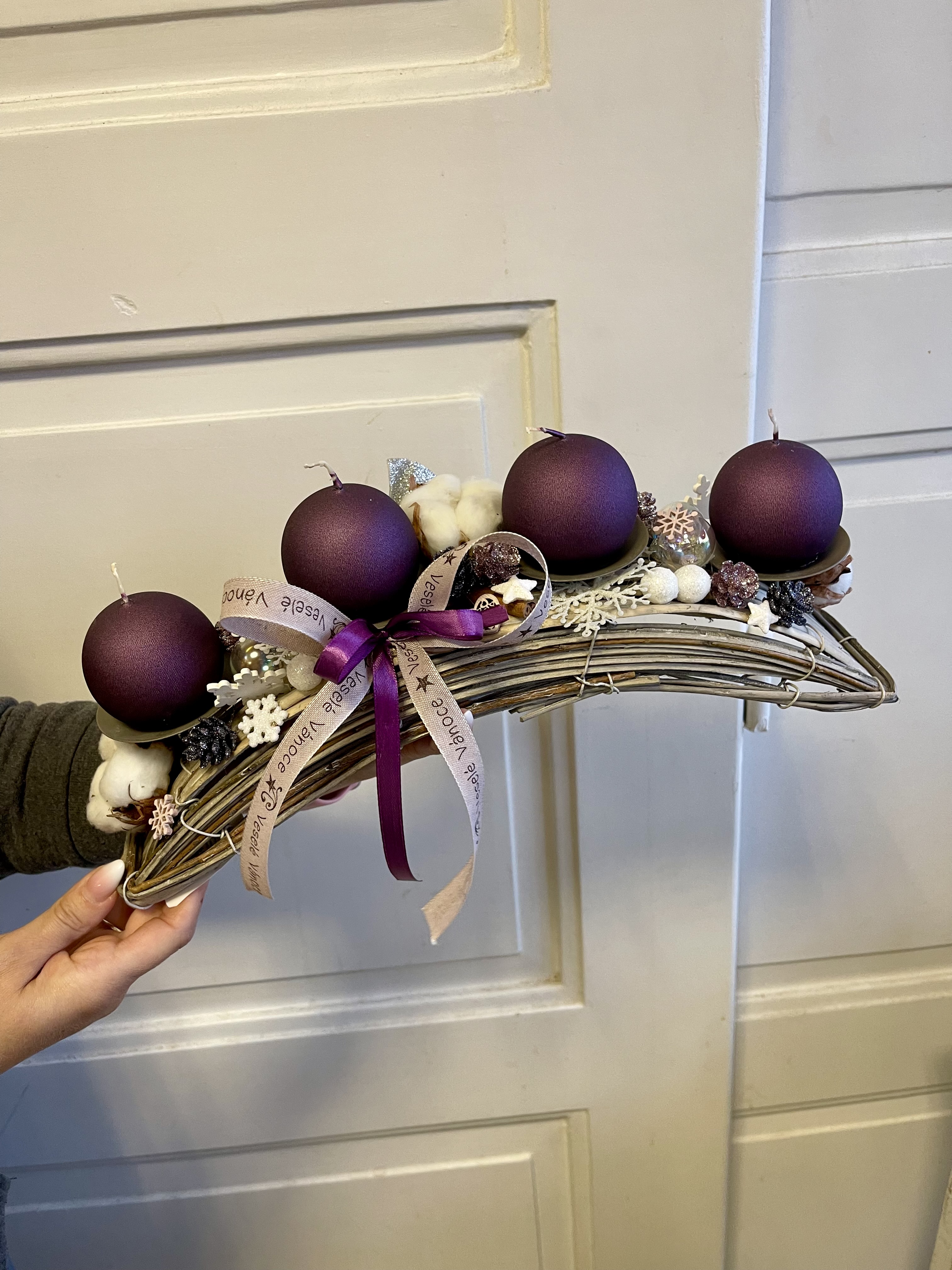 Vánoční dekorace La Vital  adventní oblouk