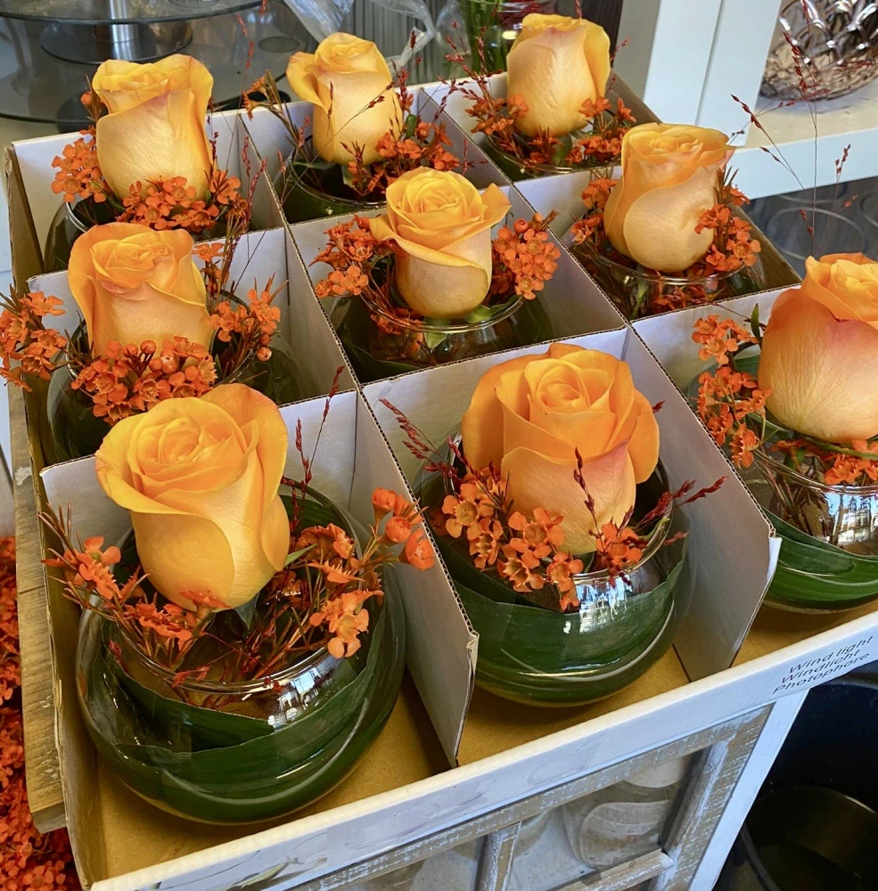 Dekorace na bistro stolky 