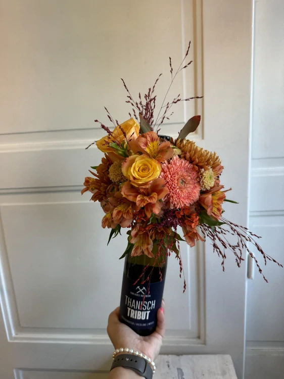 Novinka! Dárkové nazdobení láhve