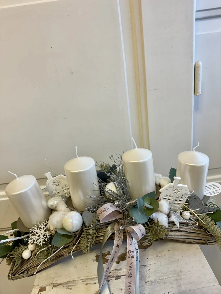 La Vital  adventní oblouk stříbrný 