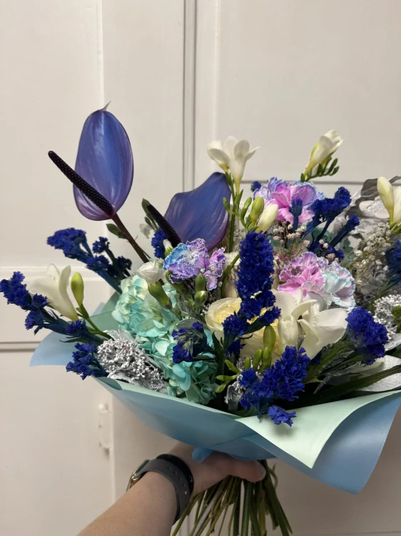 Luxusní extravagantní kytice 