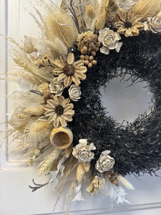 Luxusní moderní věnec 40 cm