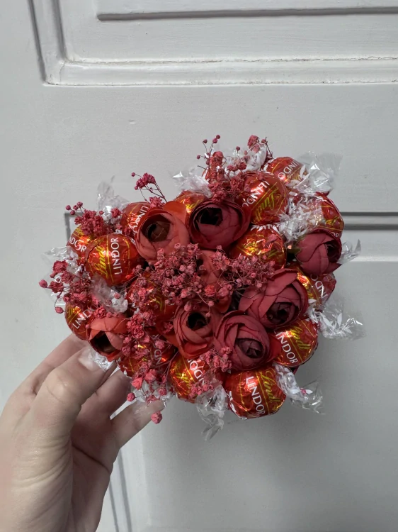 Flower box - novinka ze sušených květin srdce 