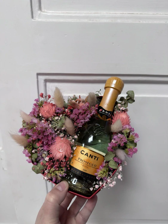 Flower box - novinka ze sušených květin prosecco