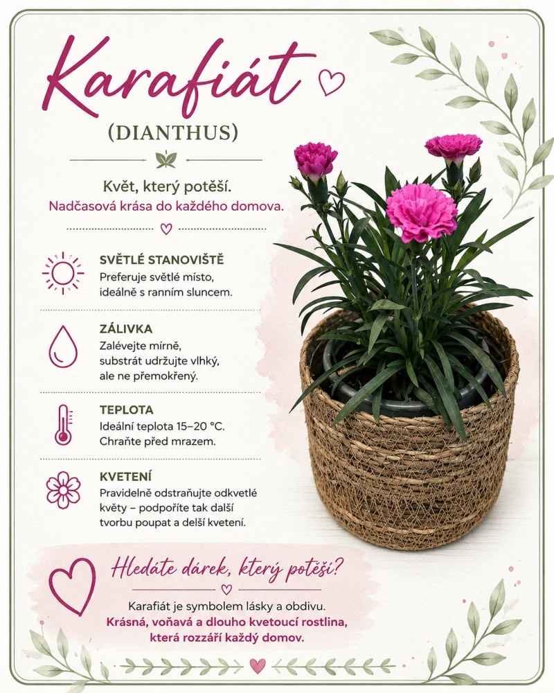 Dianthus - karafiátek
