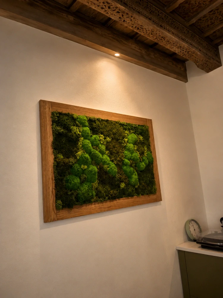 Mechový obraz Forest Moss – Dub
