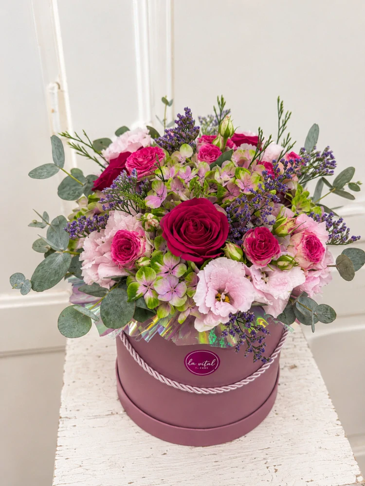 Flower box - hortensie
