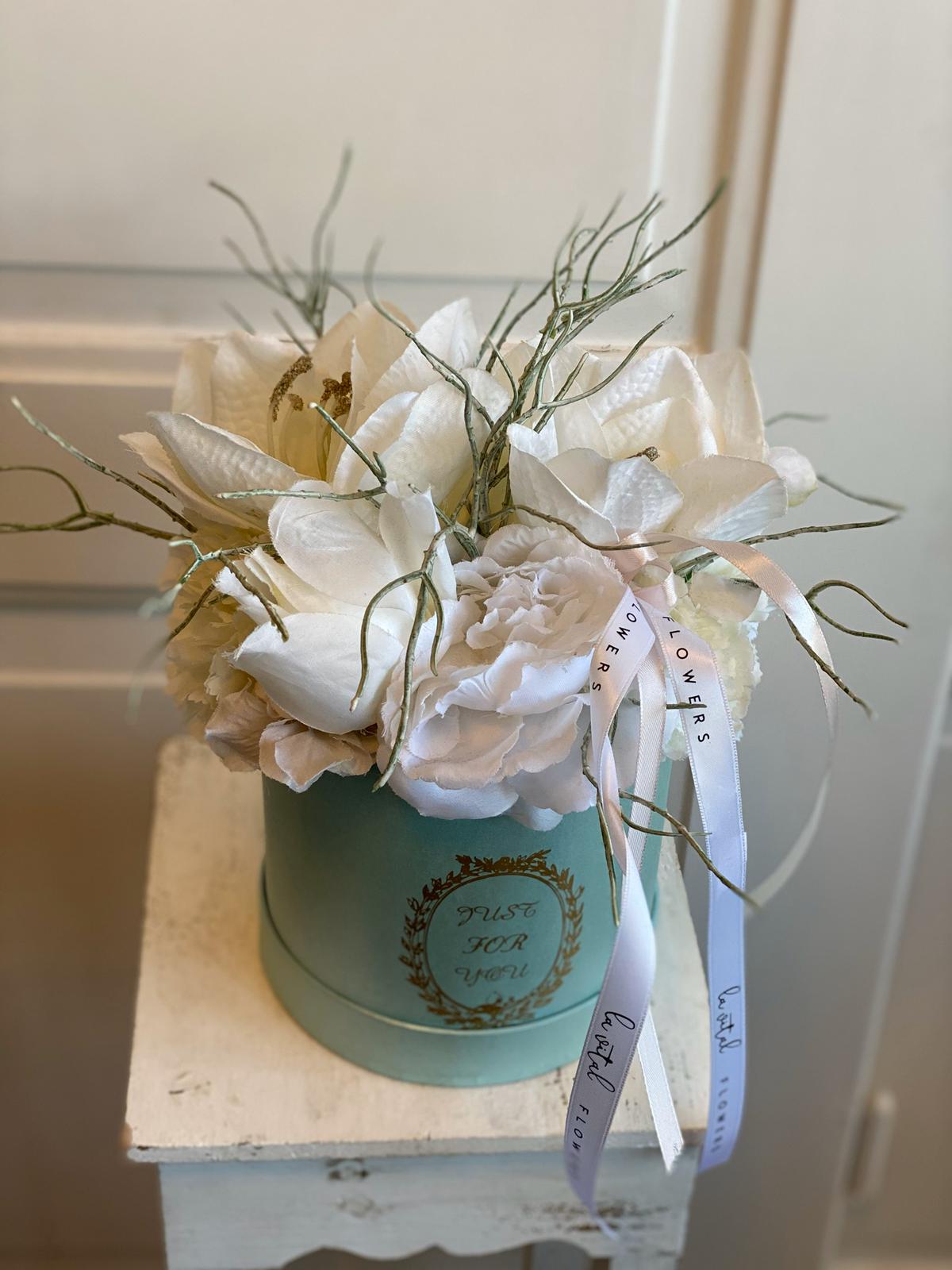 Dekorace podzimní z umělého mechu 