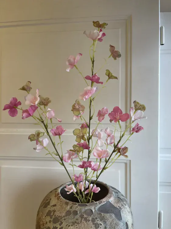 Umělá květina - pudrová sakura