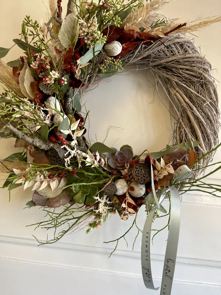 Věnec eucalyptový s korpusem 