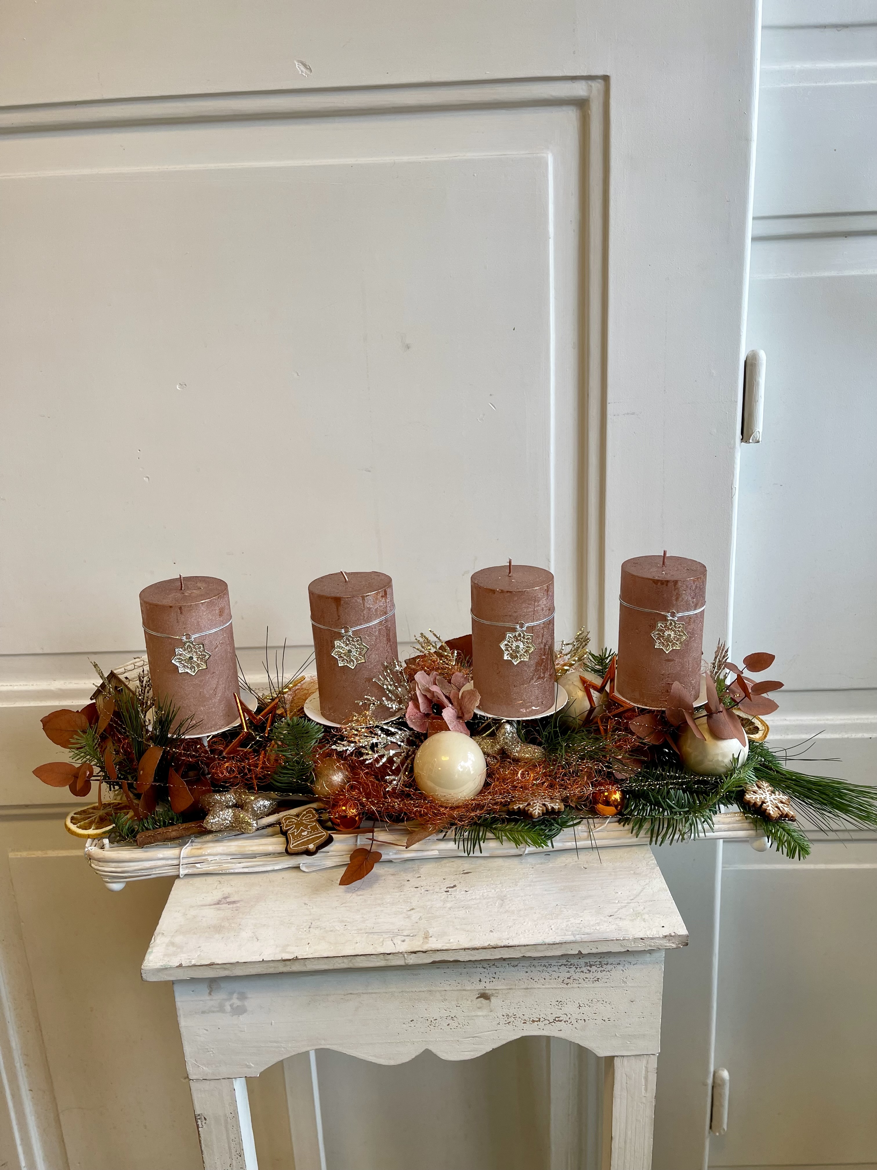 Adventní dekorace podlouhlá  