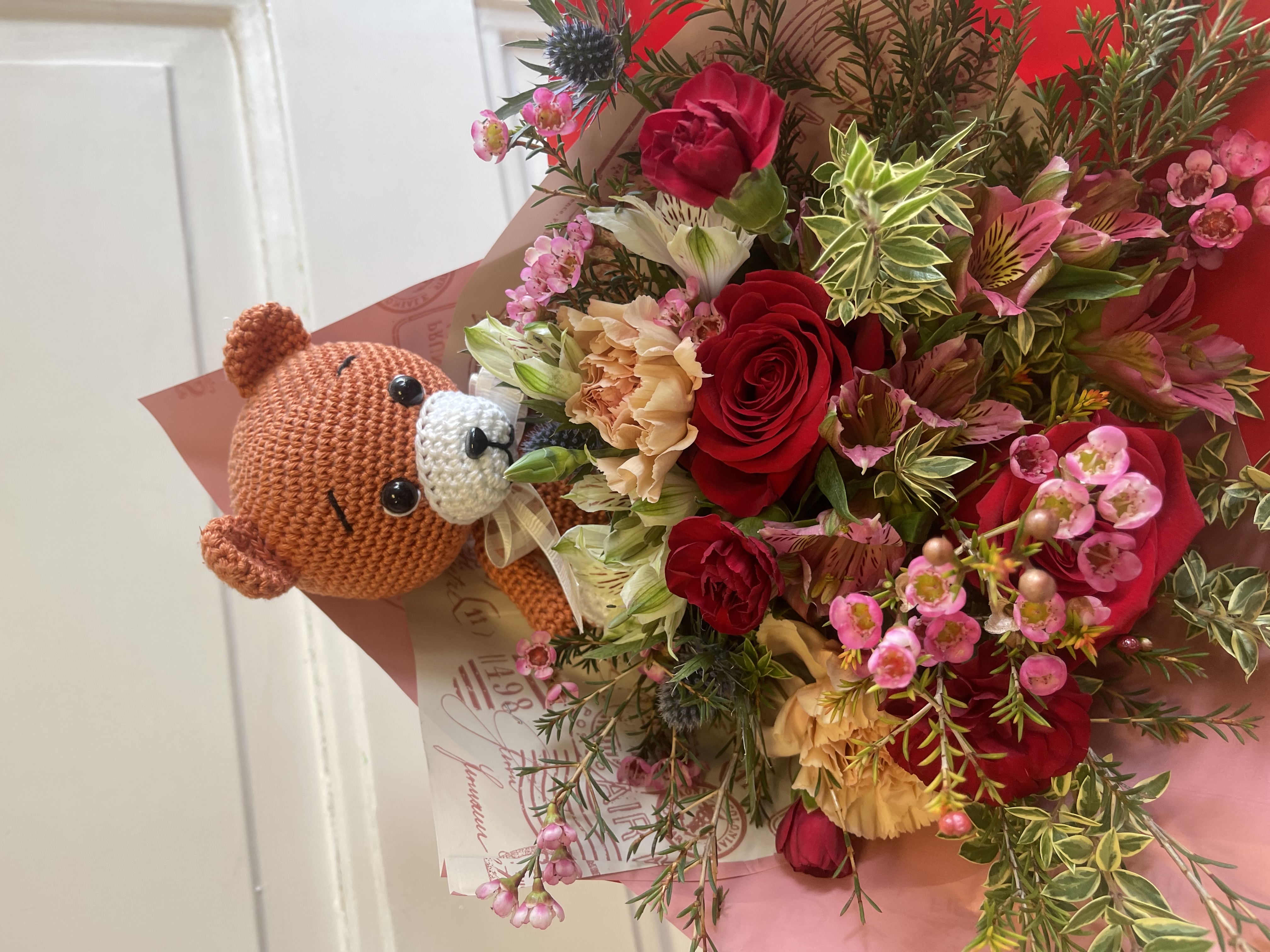 Kytice - s medvídkem 