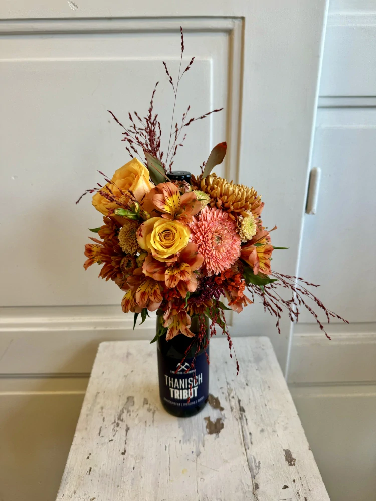 Novinka! Dárkové nazdobení láhve