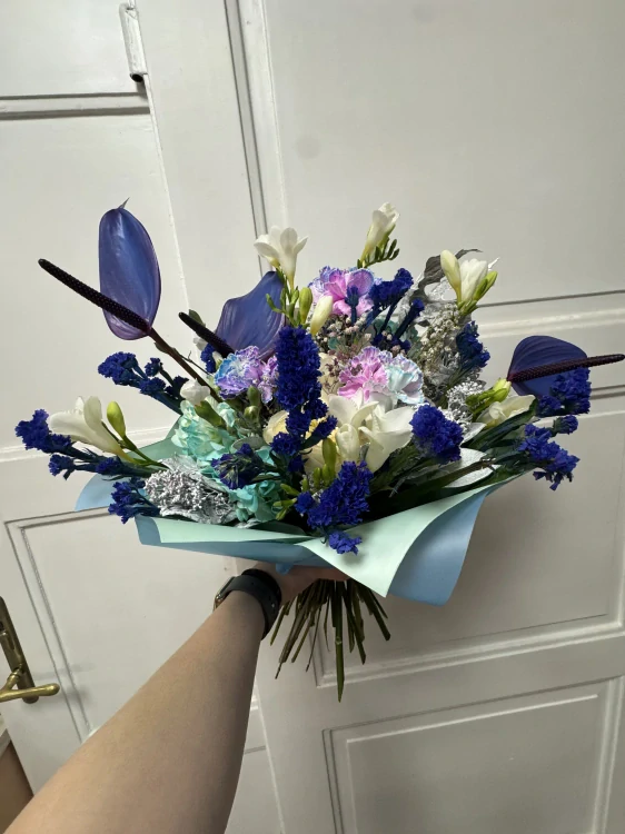 Luxusní extravagantní kytice 