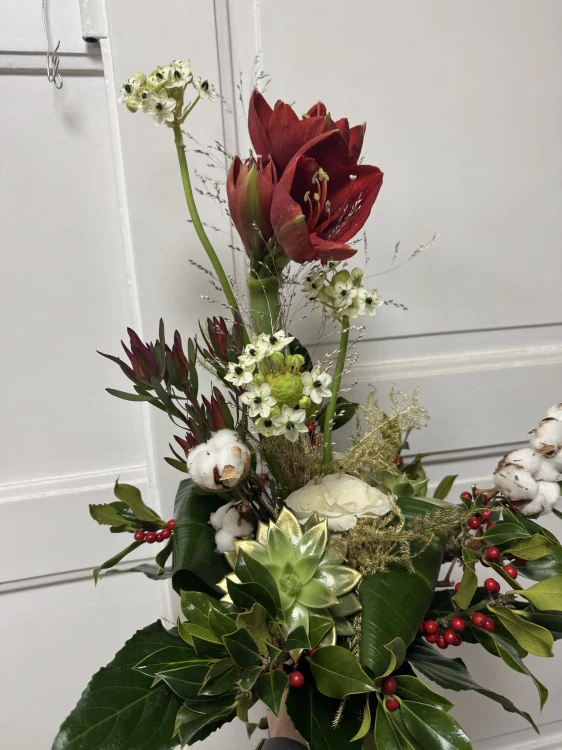 Zimní kytice Amarylis Velký  