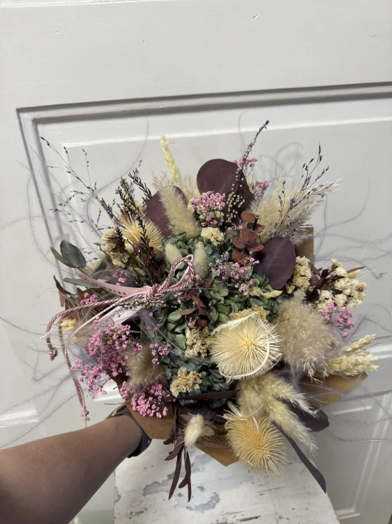 Novinka- sušená kytice přírodní 