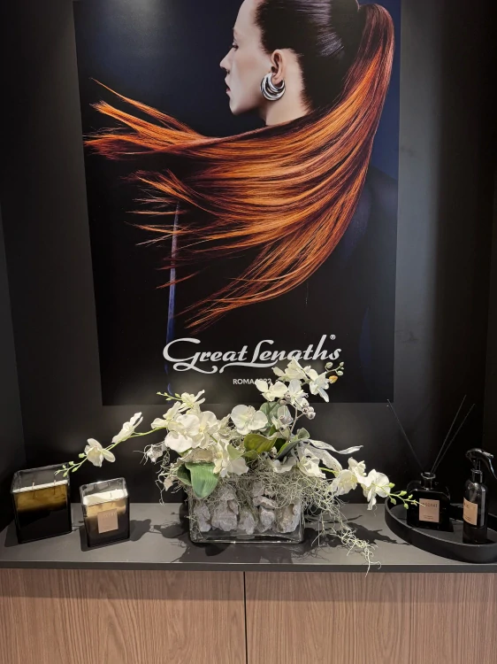 Dekorace - orchidej ve skle 