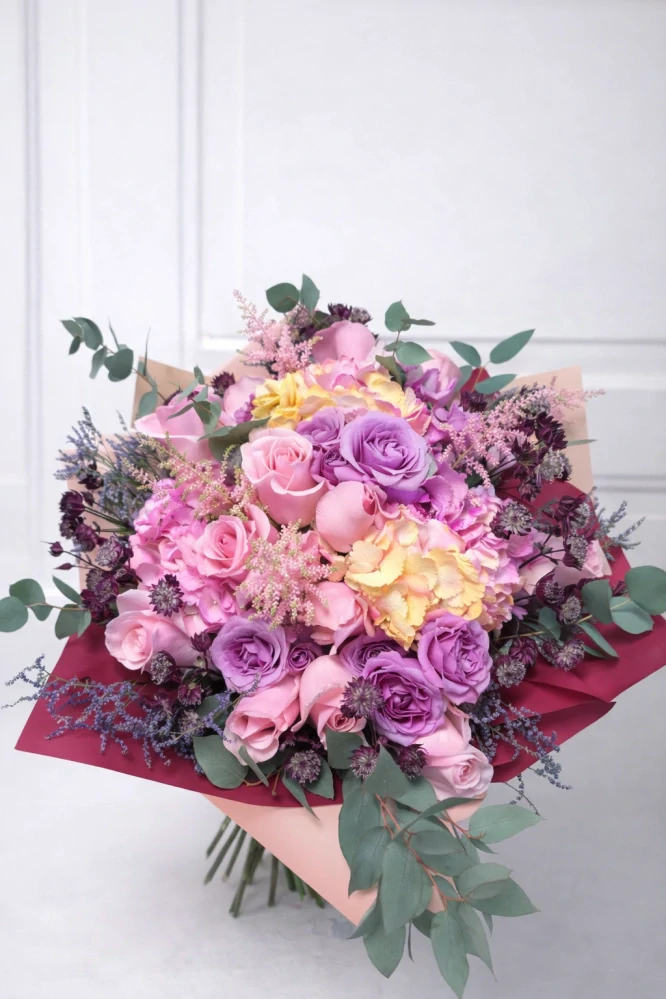 Luxusní kytice - Dotek romantiky