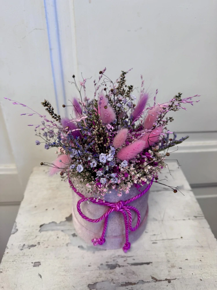 Sušený flowerbox „Pink Dream“