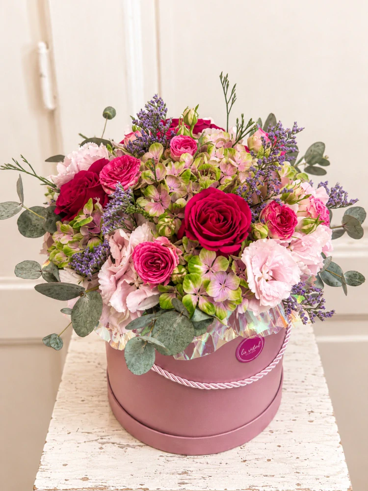 Flower box - hortensie