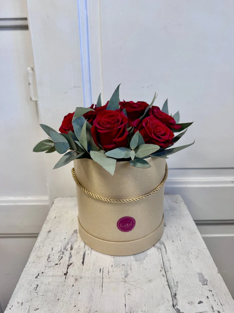 Flower box od srdce