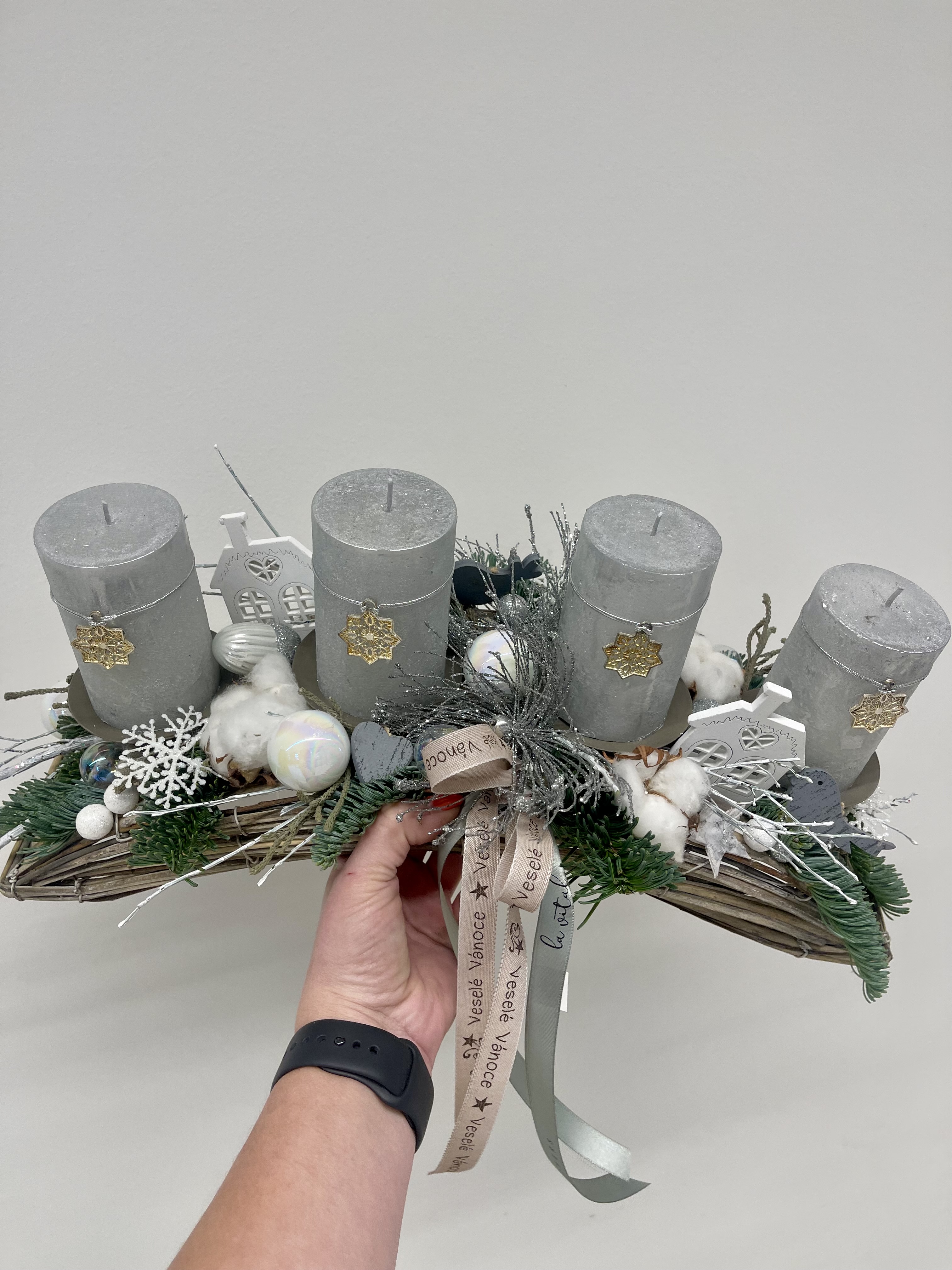 Adventní dekorace La Vital  větší oblouk 