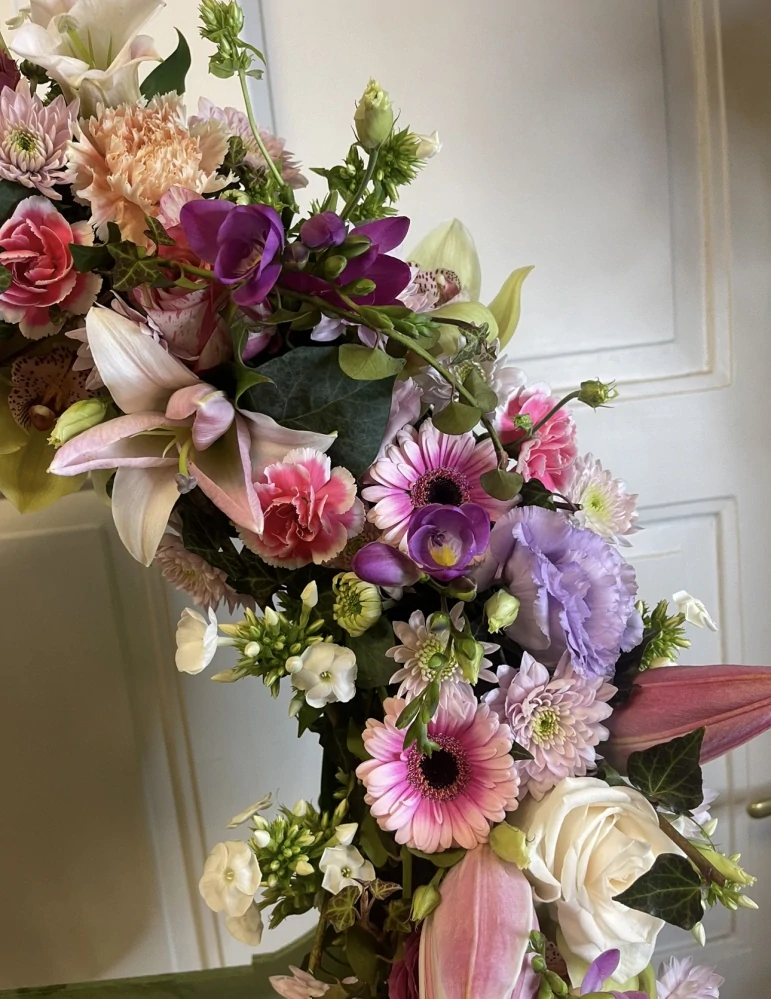 Smuteční věnec luxusní květinovy