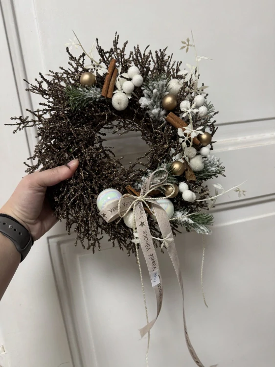 Věnec vánoční vice variant 