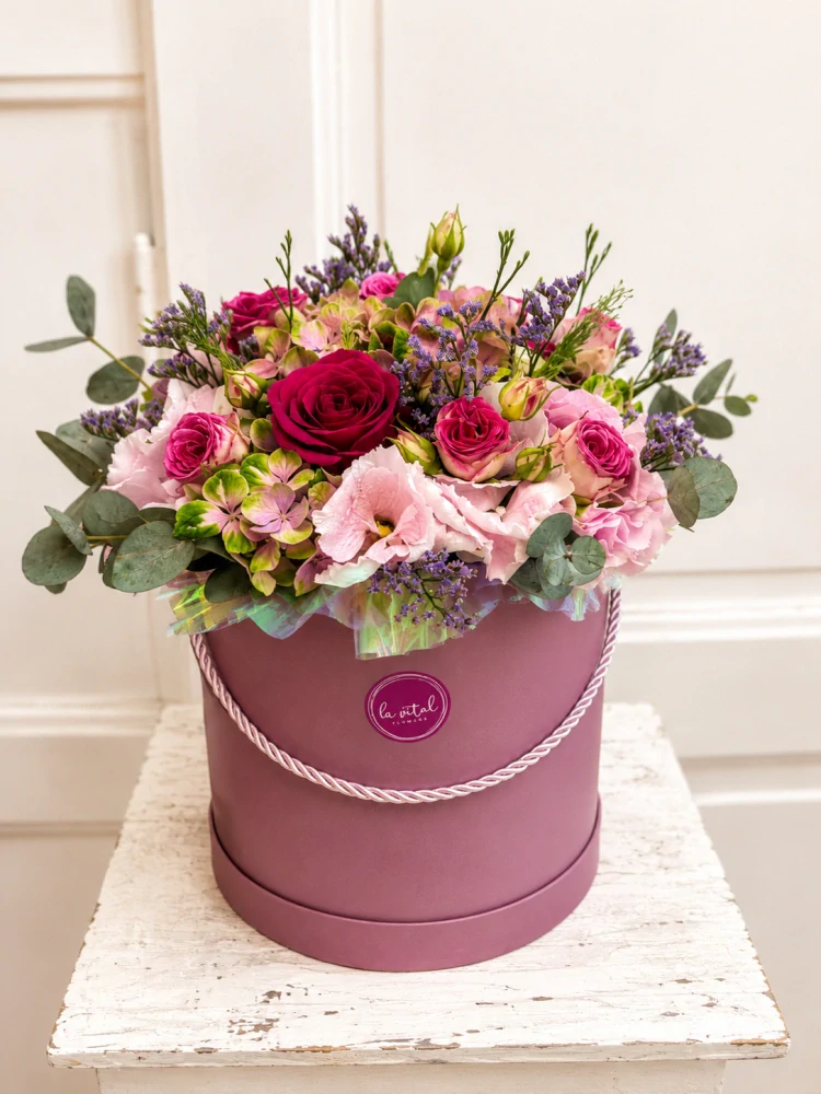 Flower box - hortensie