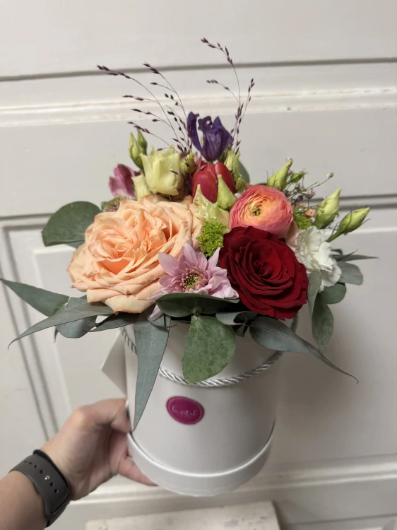 Flower box - červený mix