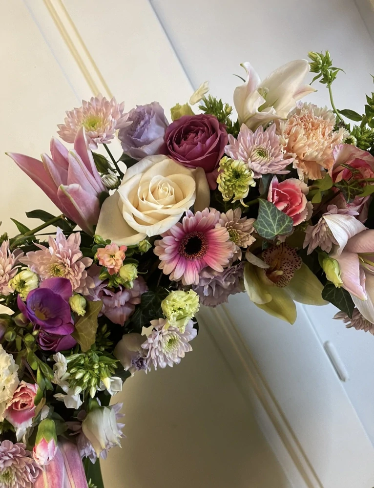 Smuteční věnec luxusní květinovy