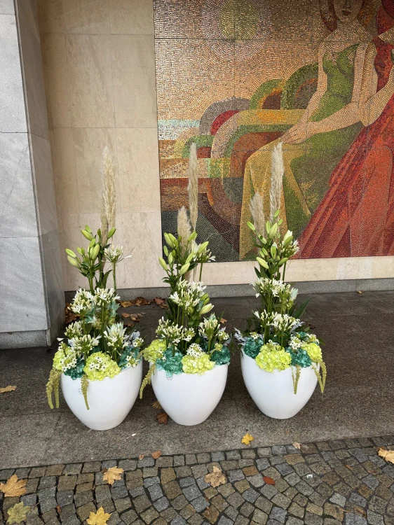 Výzdoba firemního večírku pro 300 zaměstnanců 