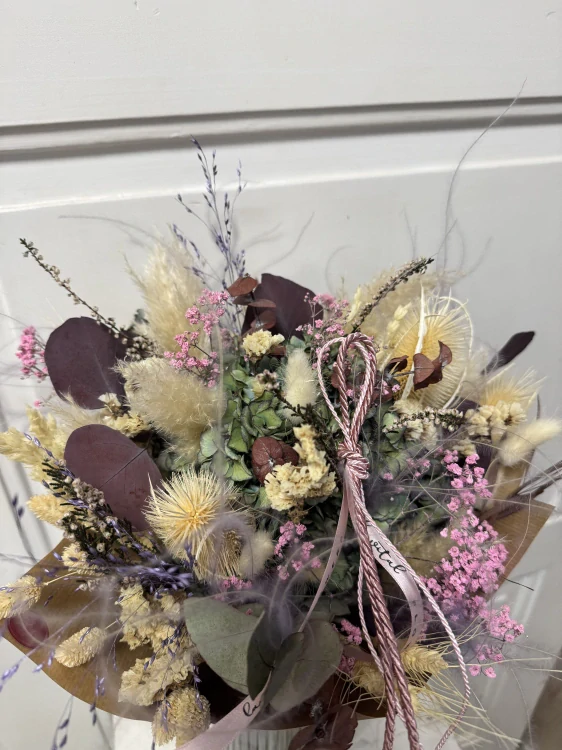 Novinka- sušená kytice přírodní 