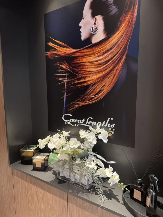 Dekorace - orchidej ve skle 