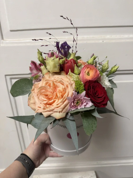 Flower box - červený mix