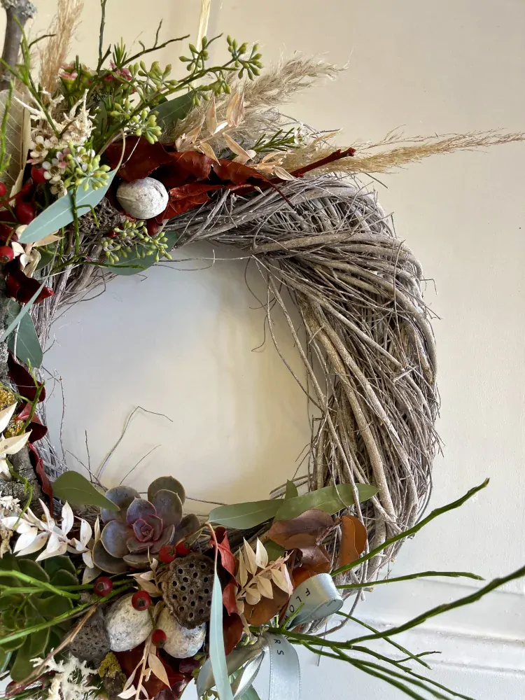 Věnec eucalyptový s korpusem 