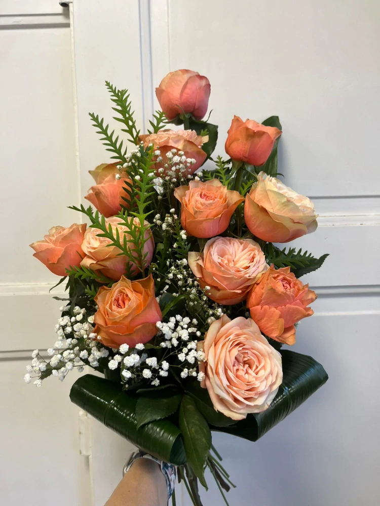 Smuteční kytice - růže 14ks 