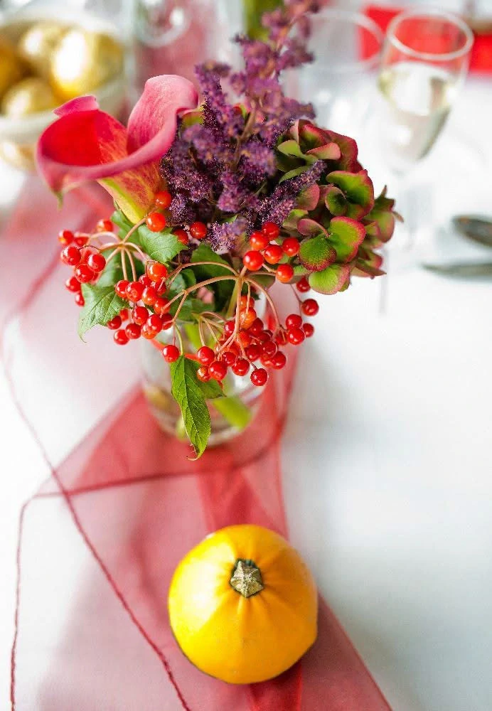 Svatební set podzimní kala 