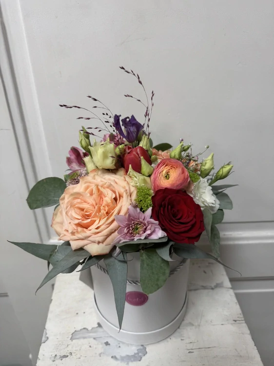 Flower box - červený mix