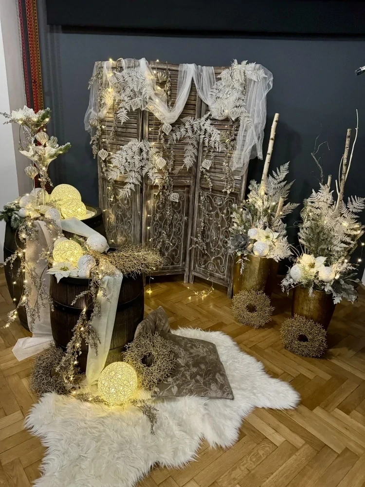 Výzdoba interiéru restaurace 