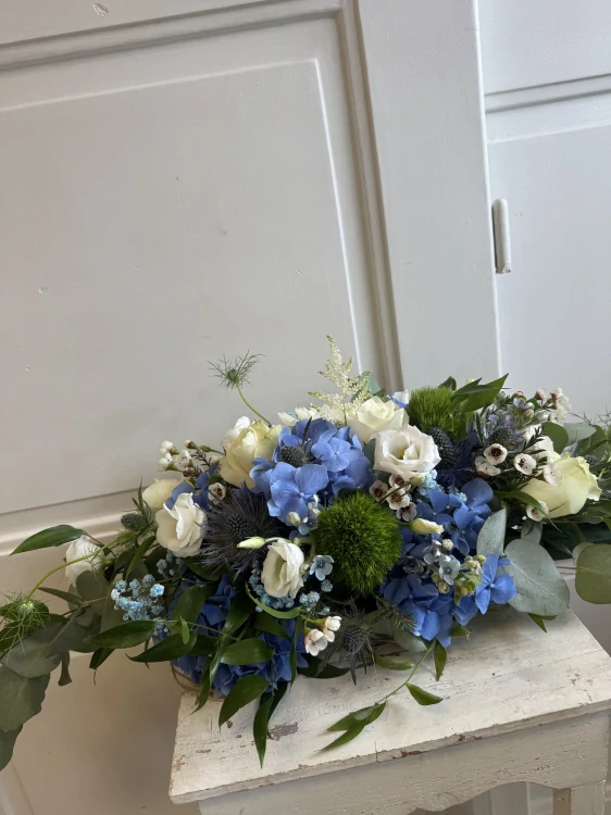 Květina na slavobránu  Blue Sea